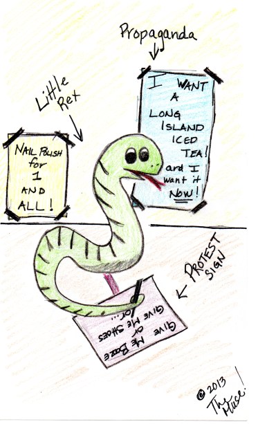 Little Rex working hard.