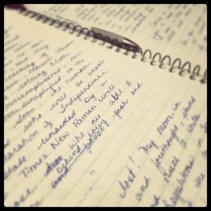 Yes, that IS my handwriting.