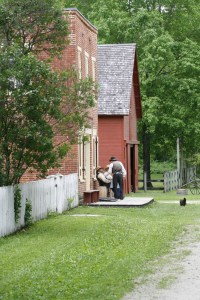 Guides in Historic Forestville.