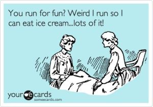 True. Well, really it's that I want to eat chocolate, but ice cream works, too.