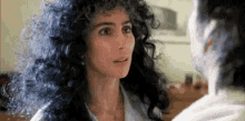 GIF of Cher in Moonstruck saying Snap Out Of It